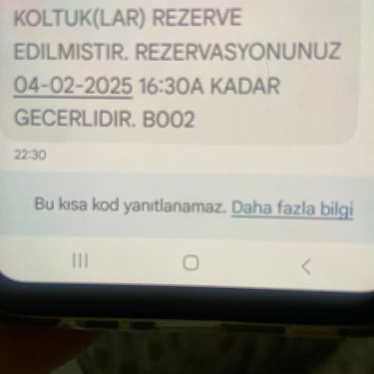 Yanlış Güzergah Ve Bilet Sorunu