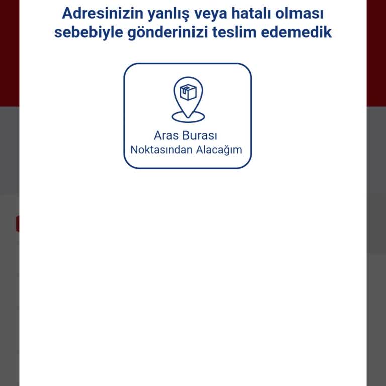 Yanlış Adres Gerekçesiyle Teslim Edilmeyen Kargo