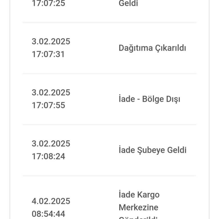 Yanlış Şehre Giden Kargo Ve İletişim Sorunları