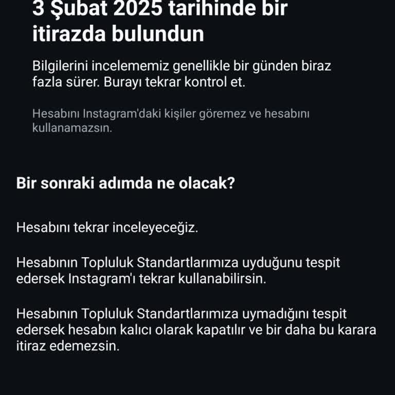 Instagram Haksız Askıya Alınan Hesaplarım İçin Acil Çözüm İstiyorum
