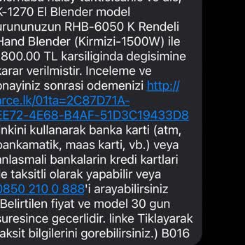 Arçelik Blender Değişiminde Fiyat Şoku