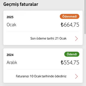 Vodafone Fatura Hataları Ve İade Sorunu
