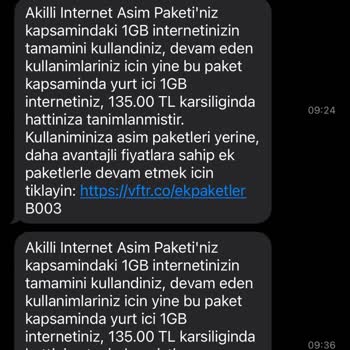 İnternet Paketim Anlamsızca Hızla Tükeniyor