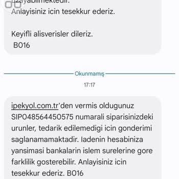 İpekyol'dan Alınan Montun İptali Ve Para İadesi Sorunu