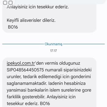 İpekyol'dan Alınan Montun İptali Ve Para İadesi Sorunu