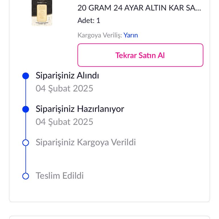 Hesabım Hacklendi, 72500 TL'lik Sipariş Verildi!