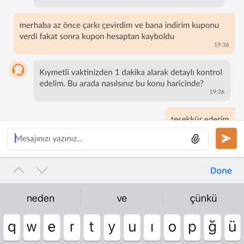 Çark Sistemi Kuponları Kayboluyor, Müşteri Hizmetleri Çözüm Sunmuyor