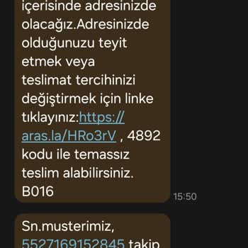 Yanlış Teslimat Ve Ulaşılmayan Kargo Sorunu