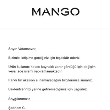 İlk Yıkamada Bozulan Jean Ve İade Sürecindeki Zorluklar