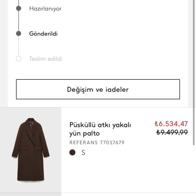 Mango'dan Siparişim Gümrükte Takıldı, Teslimat Gecikti