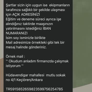 Evden Çalışma Vaadiyle Güvensiz İletişim