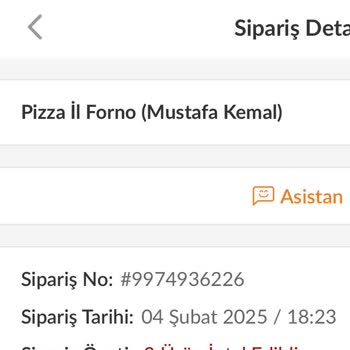 Trendyol GO Ve Pizza Il Forno İle Zaman Kaybı: Sipariş Krizi