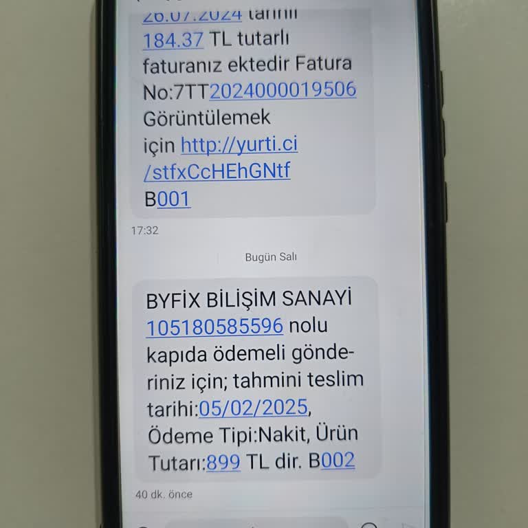 Yurtiçi Kargo Haksız Kapıda Ödeme Talebi