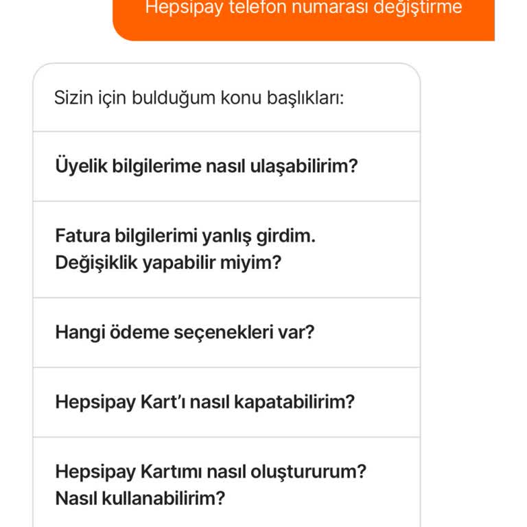 Telefon Numarası Güncellenemiyor Müşteri Hizmetlerine Ulaşılamıyor