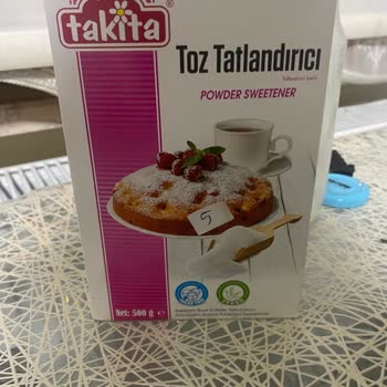 Aldatıcı Tatlandırıcı: Takita'nın Tatlılık Vaadi Gerçek Değil