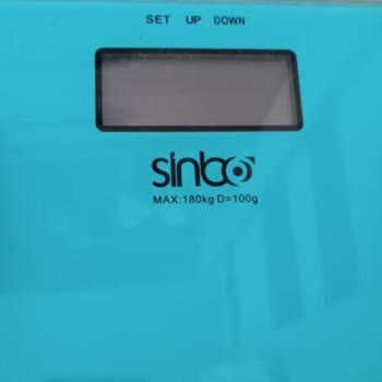 Sinbo Baskül Ayakları Kırıldı