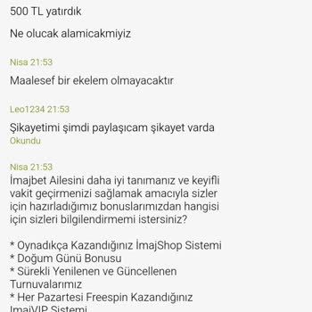 İmajbet'te Telegram Etkinliği Sorunu