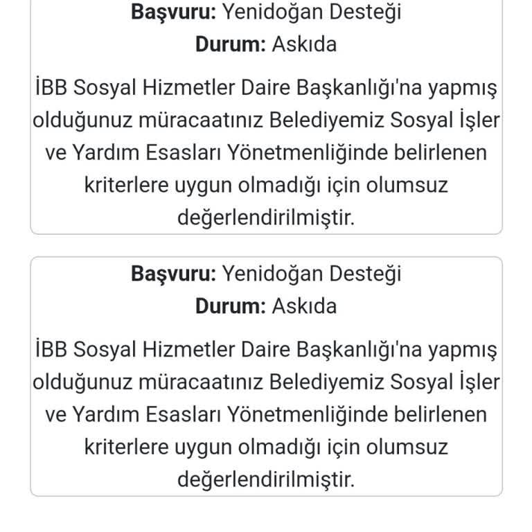 İBB'nin Yenidoğan Paketi Başvurusundaki Belirsizlik