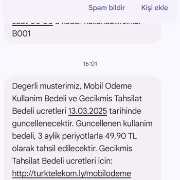Otomatik Ödeme Talimatı Mağduriyeti