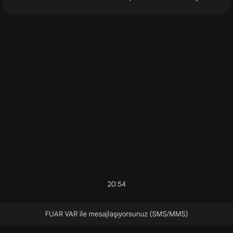 Yanlış Gönderilen Fuar Mesajları Sorunu