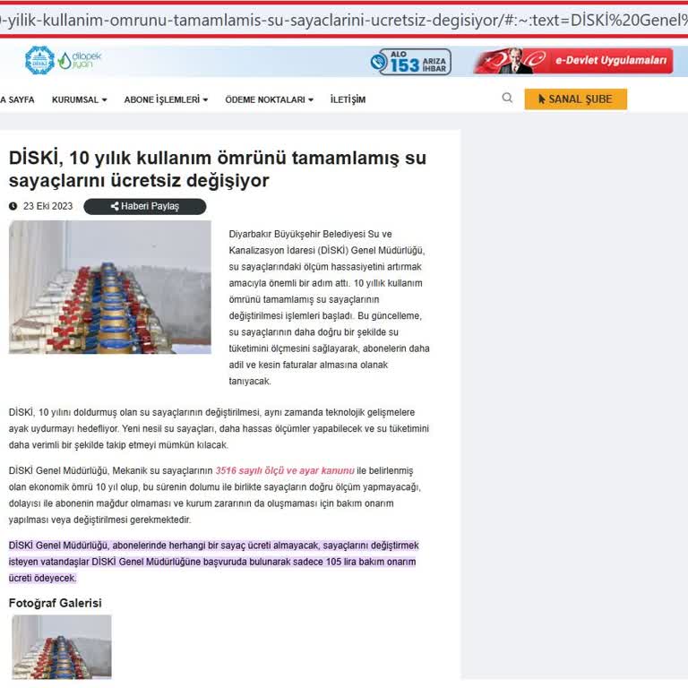 Su Sayaç Değişiminde Adil Olmayan Uygulamalar