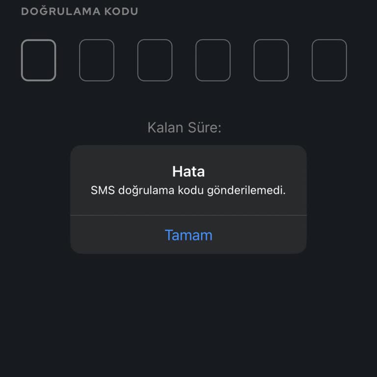 Odeabank SMS Doğrulama Sorunu İle Karşılaştım