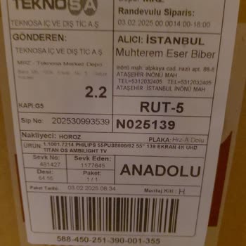 Televizyon Kurulum Sonrası Sorunlar Ve İletişim Eksikliği