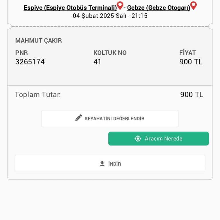 Karadeniz Golden Firması İle Yaşanan Ulaşım Sorunu