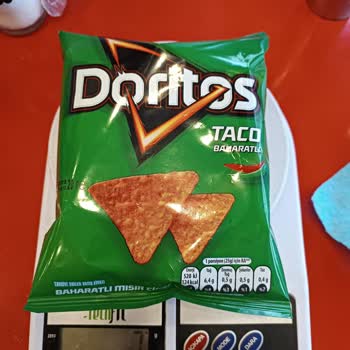 Doritos Cips Paketinde Gramaj Eksikliği