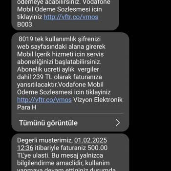 Haksız Mobil Ödeme Kesintisi Ve Ücret İadesi Talebi