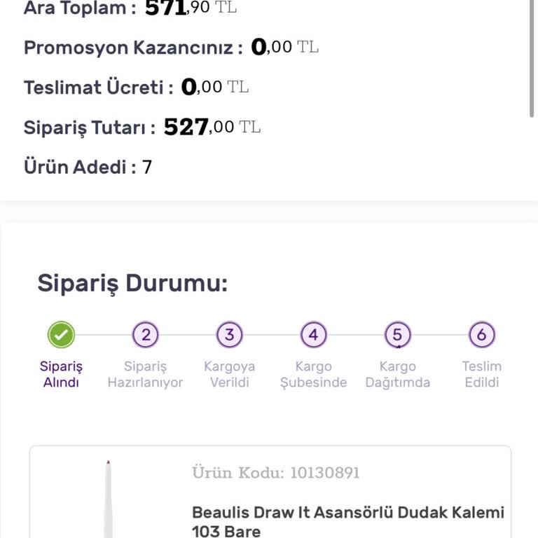 Siparişim Hala Hazırlanmadı!