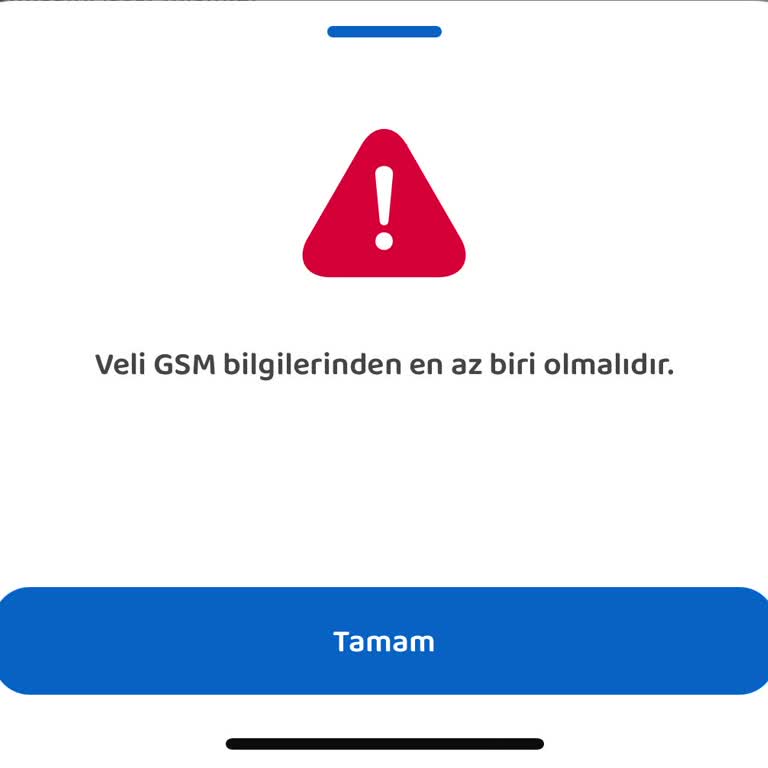İSMEK Uygulamasında Veli GSM Bilgisi Sorunu