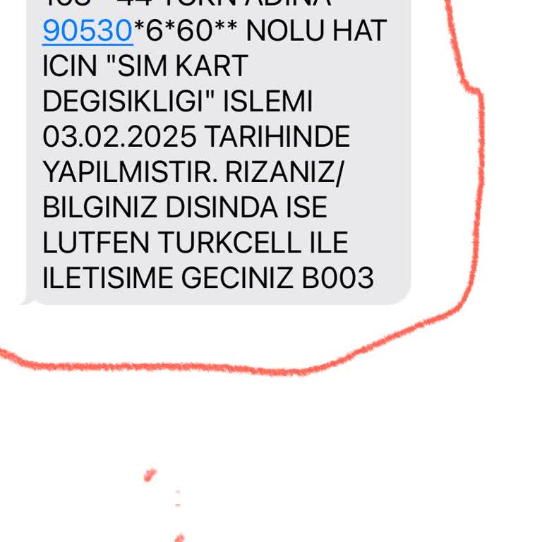 Sim Kart Değişikliği Hakkında Yanlış Bilgilendirme