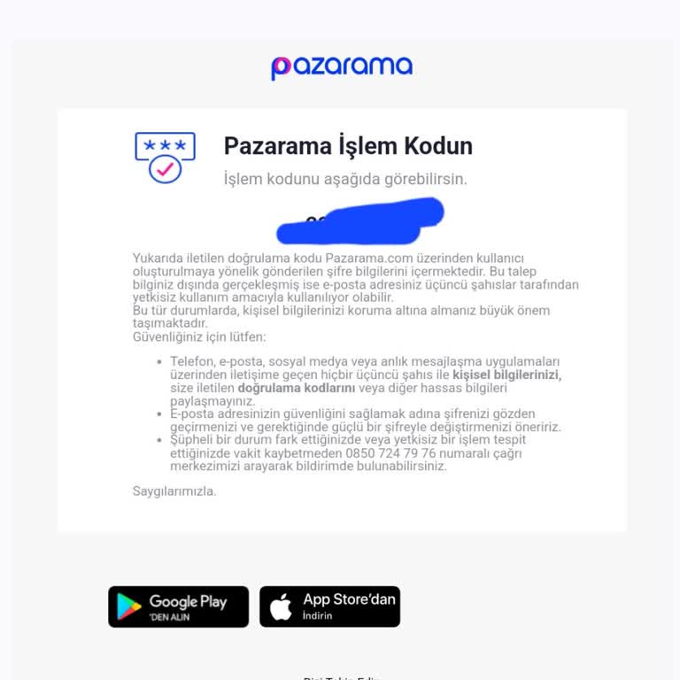 Bilinmeyen İşlem Kodu: Hesabım Tehlikede Mi?