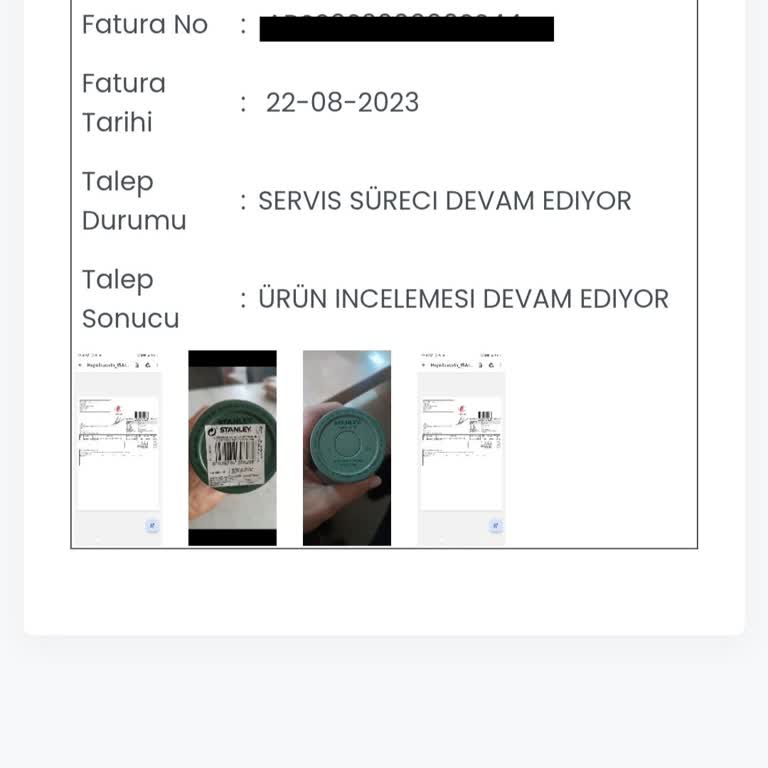 Termos Servisinde Uzun Süreli Bekleyiş