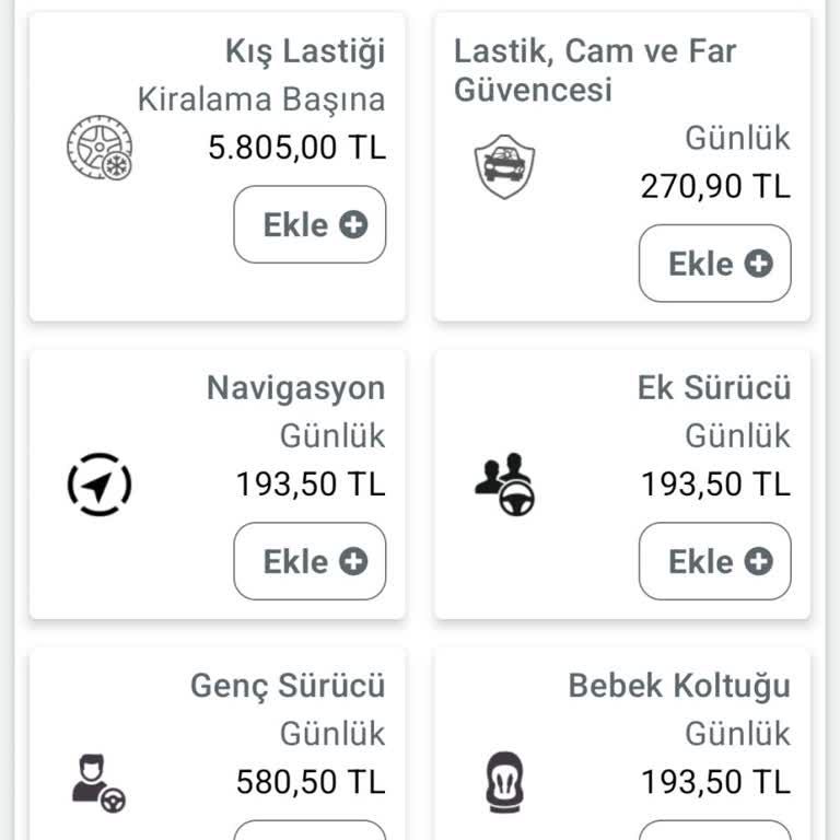 Araç Kiralama Fiyat Farkı Sorunu