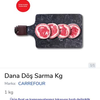 Carrefour SA Yanlış Sipariş: Dana Döş Yerine Kıyma Geldi!