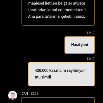 Renbet'te Belgelerle Engellenen Para Çekme Süreci