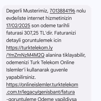 Türk Telekom Fatura Artışı Şoku