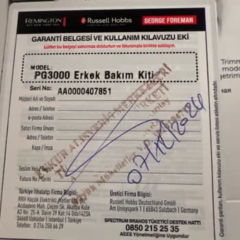 Sakal Tıraş Makinesi Güç Sorunu Ve İade Talebi