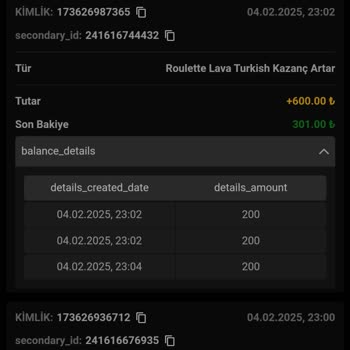 Kazandığım Rulet Bahsinin İadesi Ve Para Sorunu