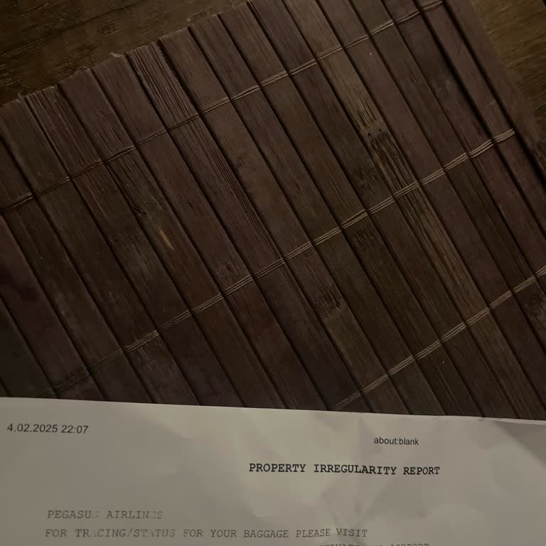 Pegasus İle Yaşanan Kayıp Bagaj Sorunu