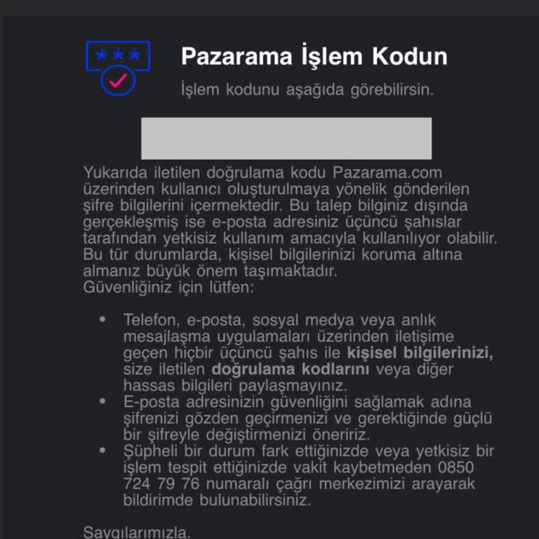 Yetkisiz İşlem Uyarısı: Bilgilendirme Ve Güvenlik Talebi