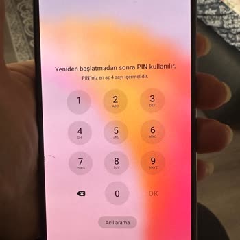 Samsung Telefon Pin Hatası Nedeniyle Kullanım Sorunu