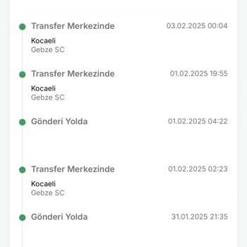 Kargomun Teslimatındaki Gecikme Ve Yanlış Yönlendirme Sorunu