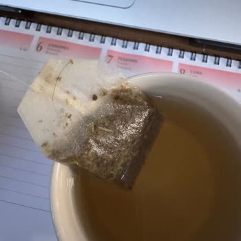 Poşet Çaydan Çıkan Kıl Şoku