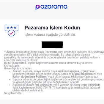 Yetkisiz İşlem Kodları Ve Güvenlik Endişesi