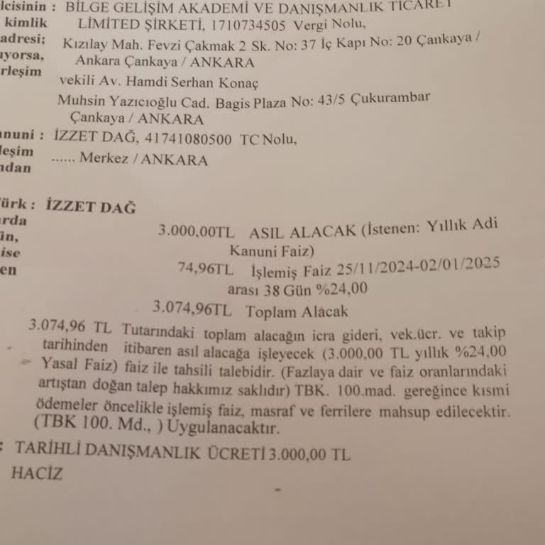 Haksız Eğitim Ücreti Ve İcra Takibi Mağduriyeti