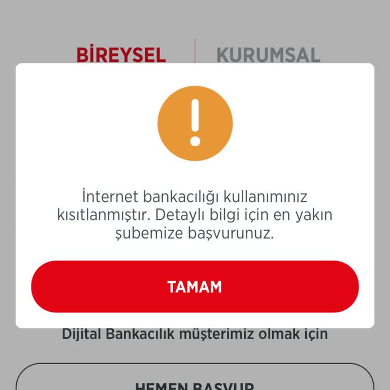 İnternet Bankacılığı Kısıtlaması: 2 Yıllık Çözülmeyen Sorun