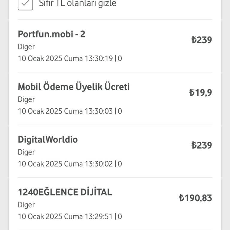 İzinsiz Mobil Ödemelerle Karşı Karşıya